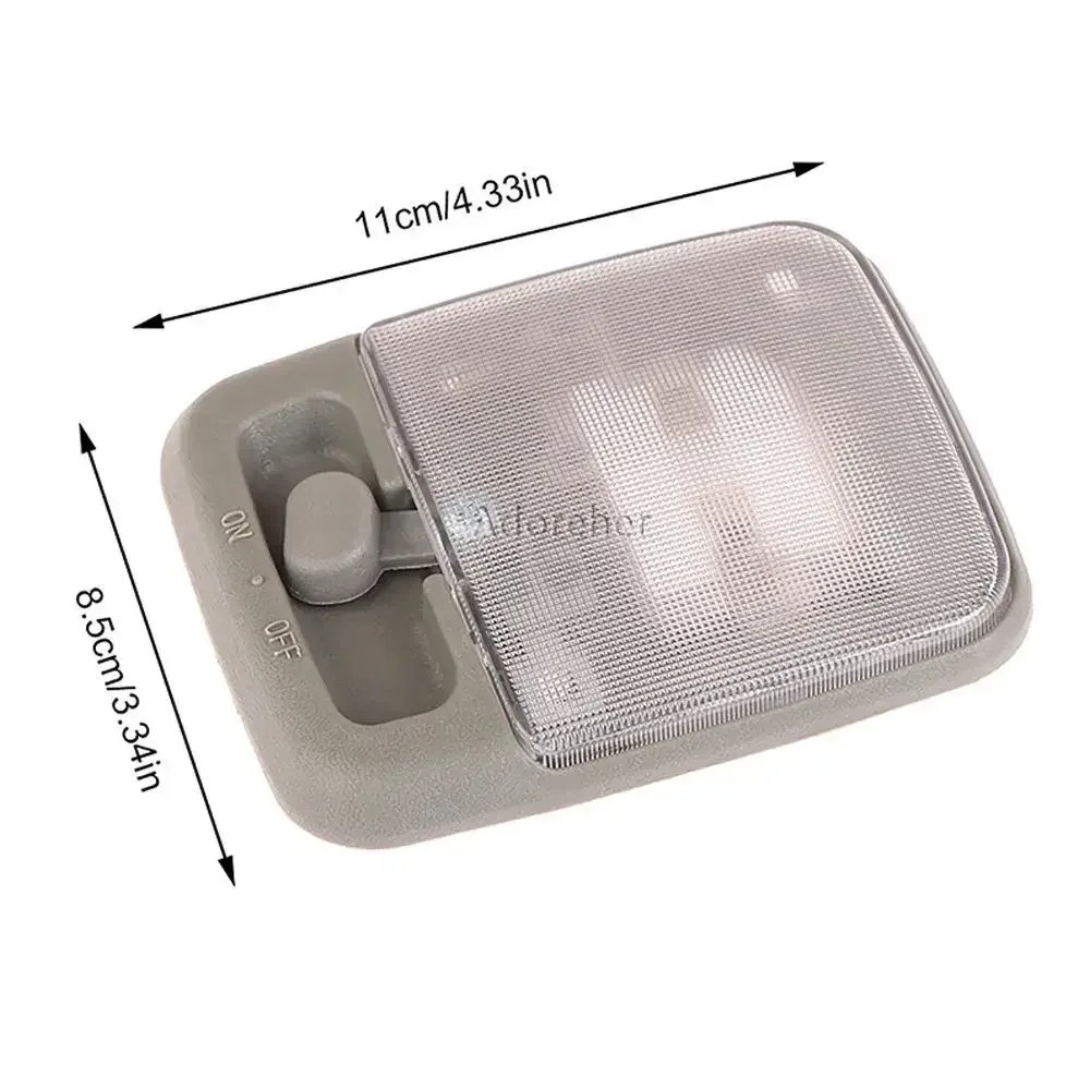1PC Gray/Beige/Red Car Rear Interior Reading Light For Nissan Paladin NV200 Inside Roof Ceiling Dome Lamp Accessories With Bulb
