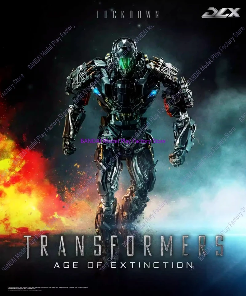 

In Stock Now Threezero 3A DLX Transformation Toy Movie 4 Confinement Crazy Pattern Motive Mecha Doll Toy Collection Gift