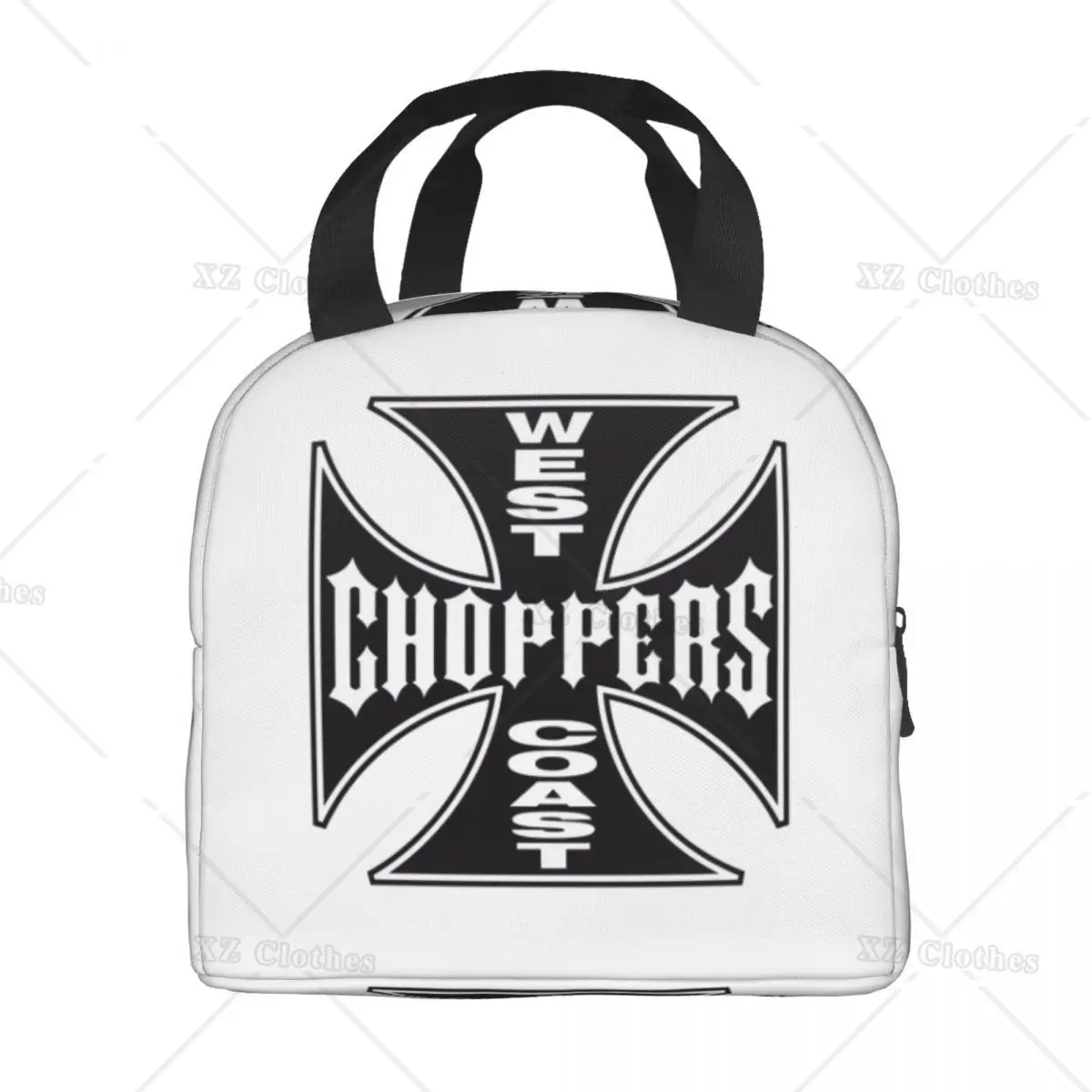 West Coast Iron Cross Choppers Thermal Insulated Lunch Bag