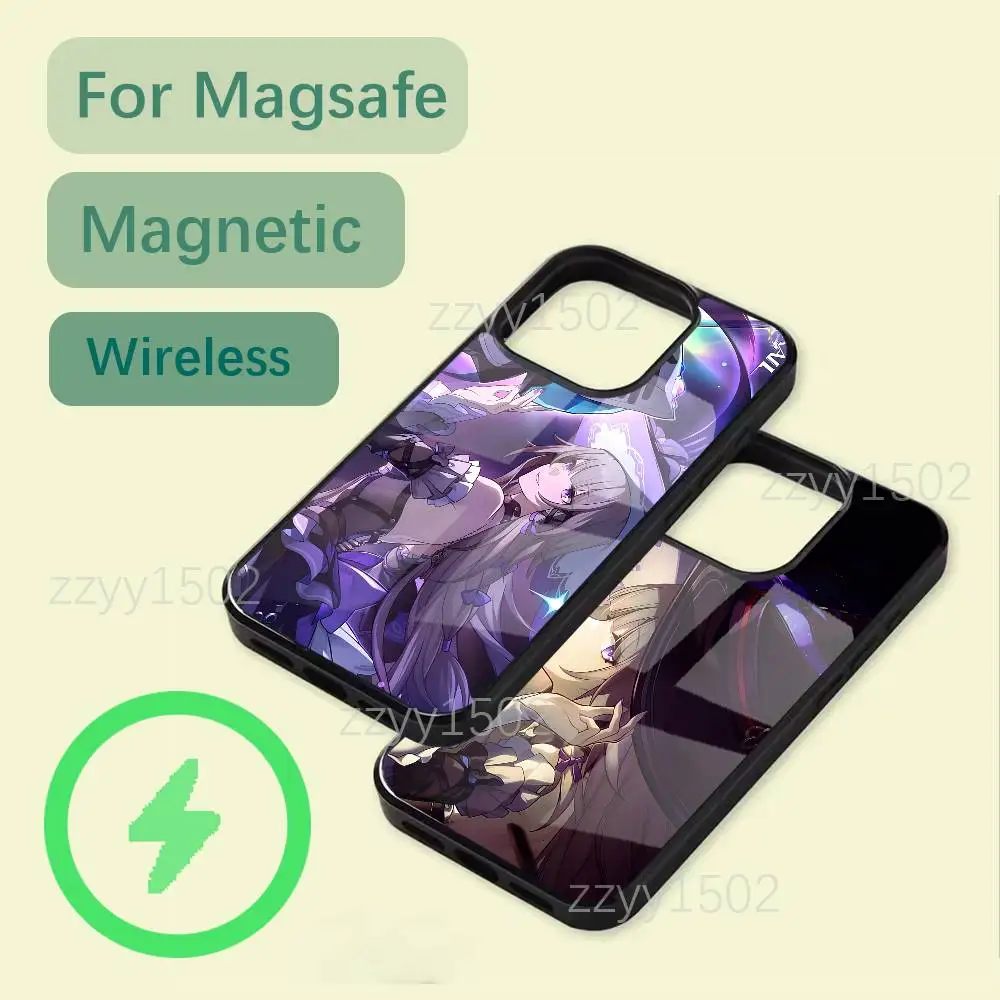 

The Herta HSR Honkai Star Rail Phone Case For iPhone 17,16,15,14,13,12,11,Pro,Max,Plus,Mini,SE4,E Magsafe Wireless Charging