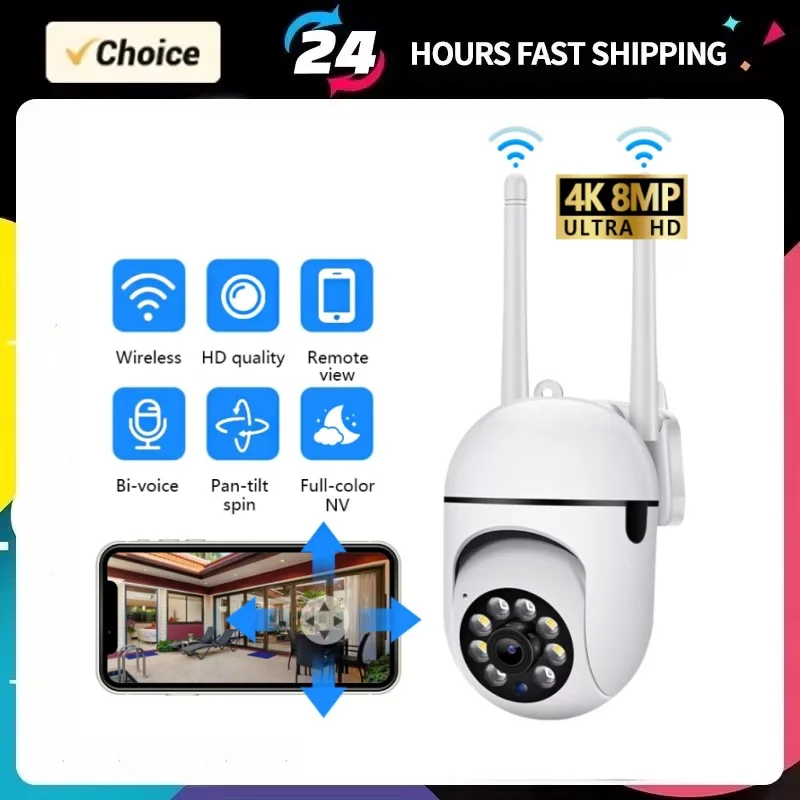 8MP Wifi Ip Wireles…