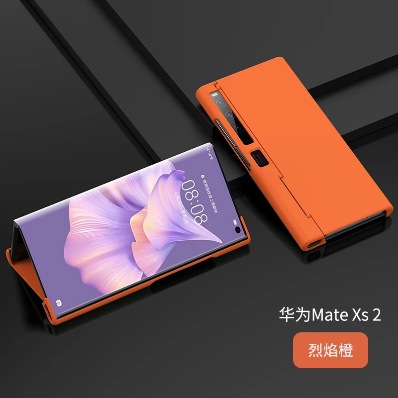 초박형 피부 느낌 나노 도금 하드 PC 실리콘 케이스, 화웨이 메이트 Xs 2, 오염 방지, 슈퍼 슬림 접이식 보호 커버