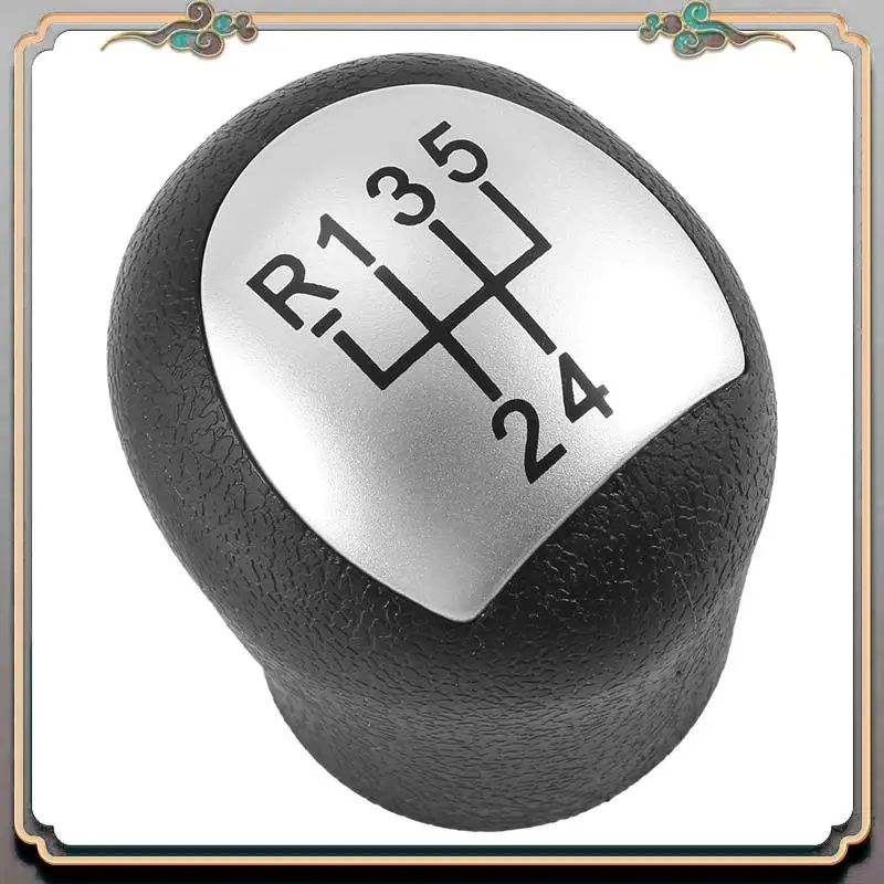 

Reliable-Car Styling Shift Gear Knobs Chrome Car Spare Parts For RENAULT CLIO II KANGOO II TWINGO
