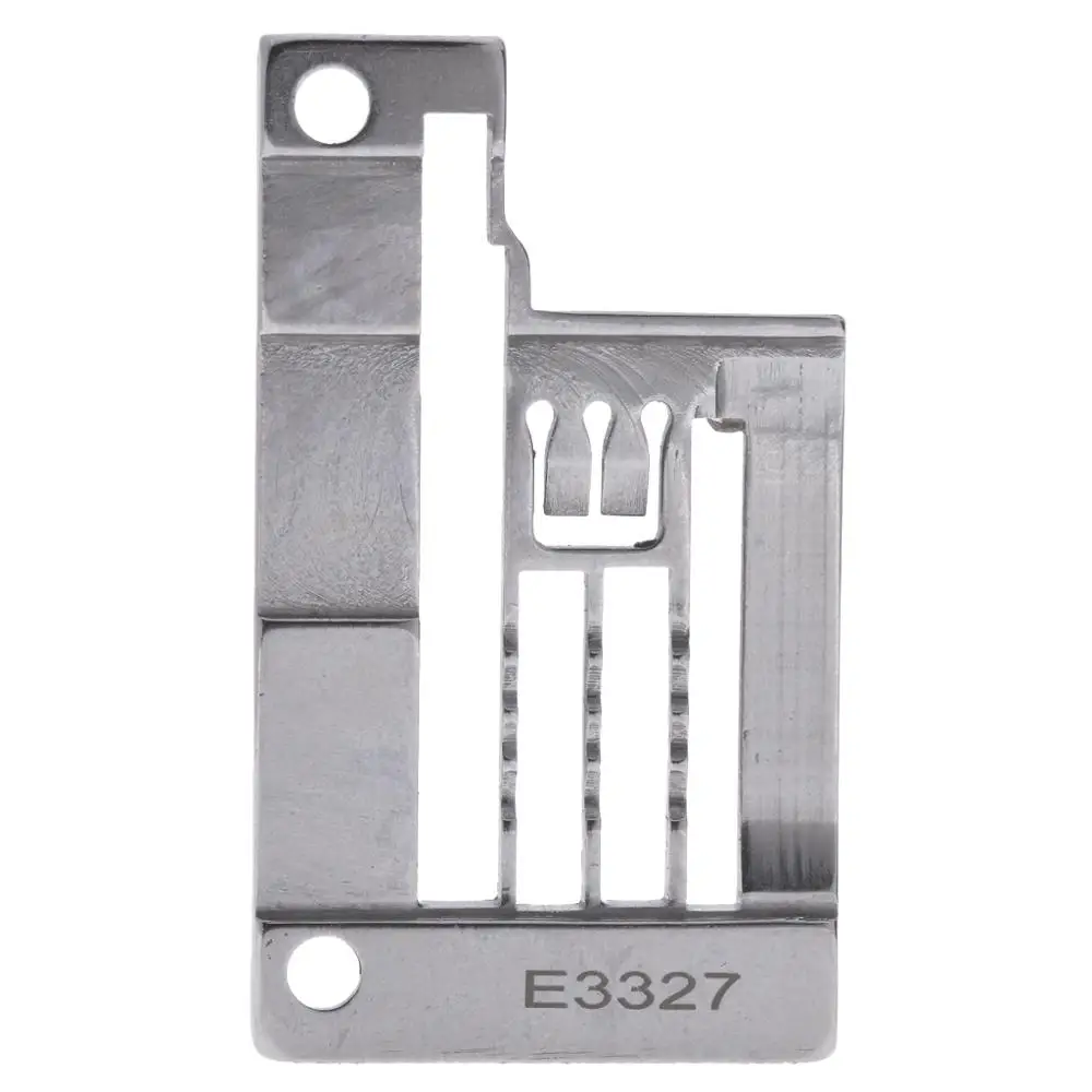Accesorios de repuesto para máquina de coser E3327 para placa de aguja SIRUBA F007E