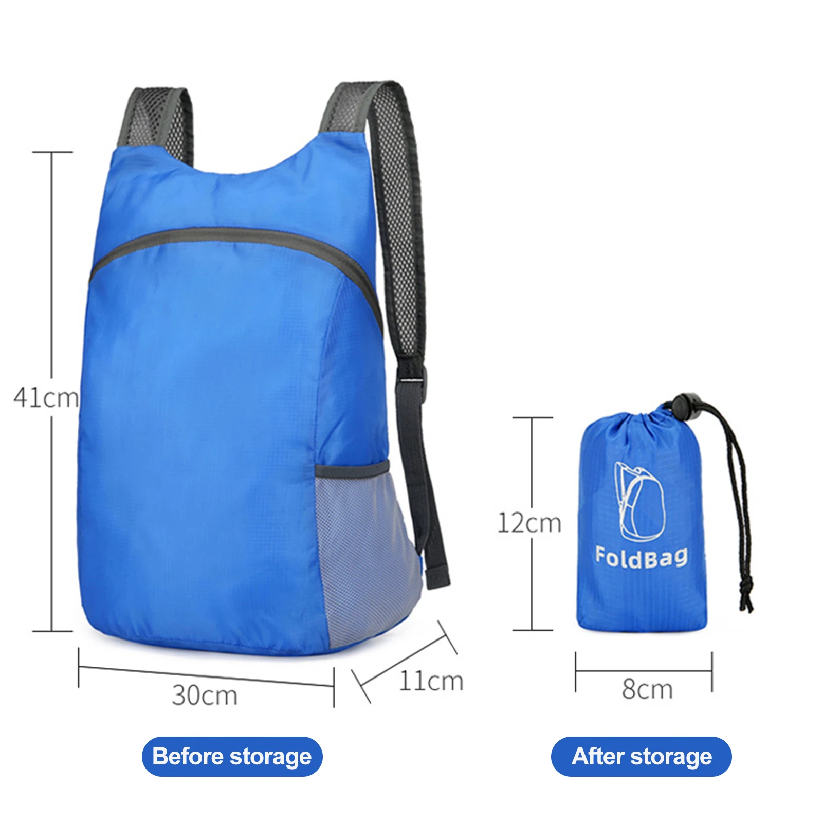 Bolsa deportiva ultrafina plegable para exteriores, mochila de gran capacidad, paquete ligero, regalo para Camping, Senderismo y viajes, novedad