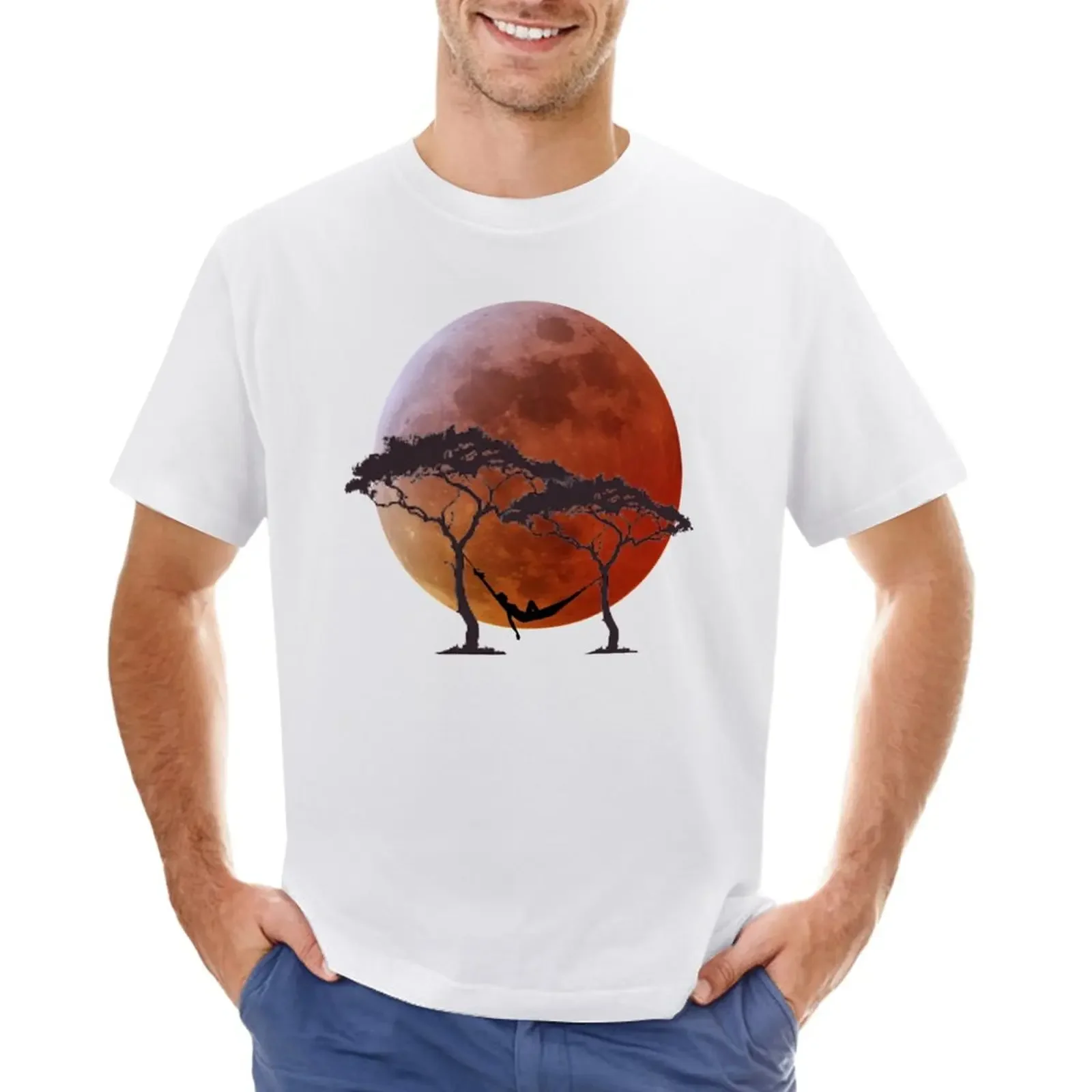 Harvest Moon T-Shirt plus size tops anime graphics mens clothing