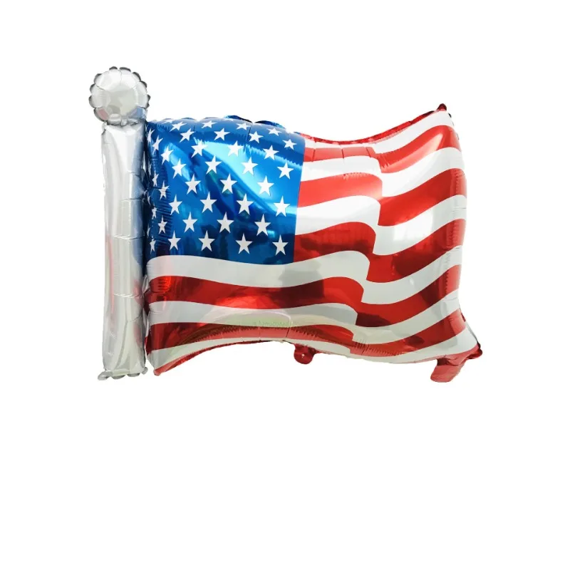 Independence Day balloon set decorated with American flag aluminum film balloons