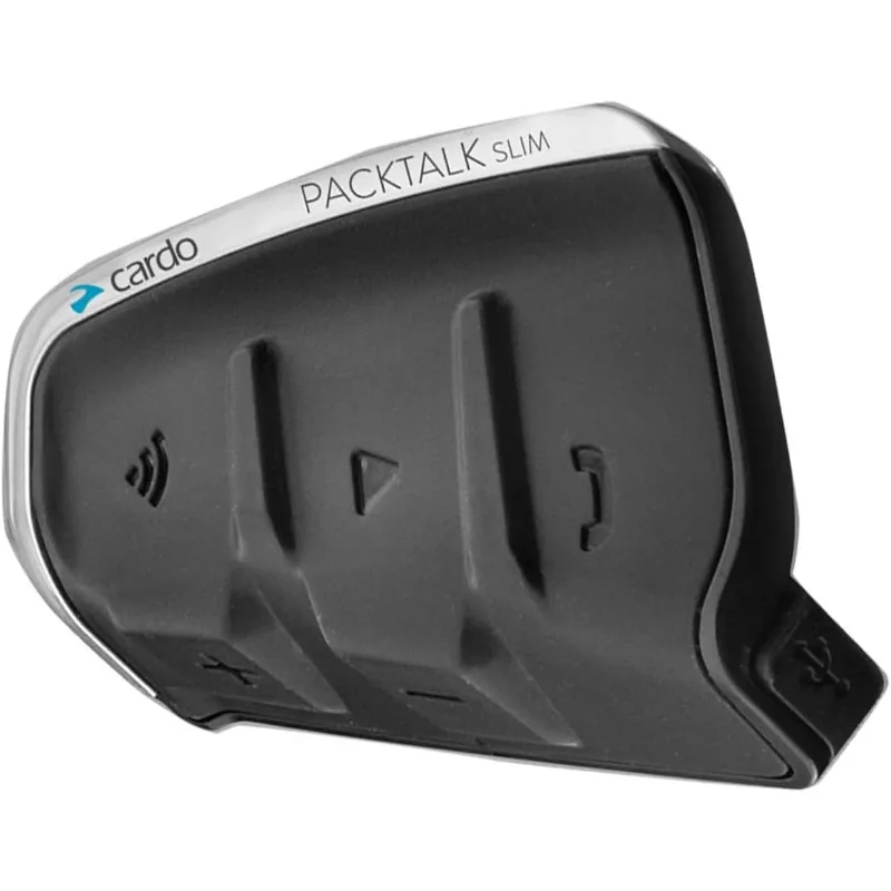 

PTS00001 - PACKTALK Slim Motorcycle Bluetooth Communication System Headset - Black, Single Pack