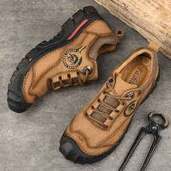 HIKEUP Botas de Montaña Hombre Impermeables Senderismo Antideslizante