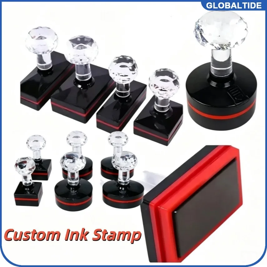 30Pcs Kids Cartoon Stamps,Seal Making Accessories for Laser Engraver,Lettering & Exposure Machine,Auto Photosensitive Seal Maker