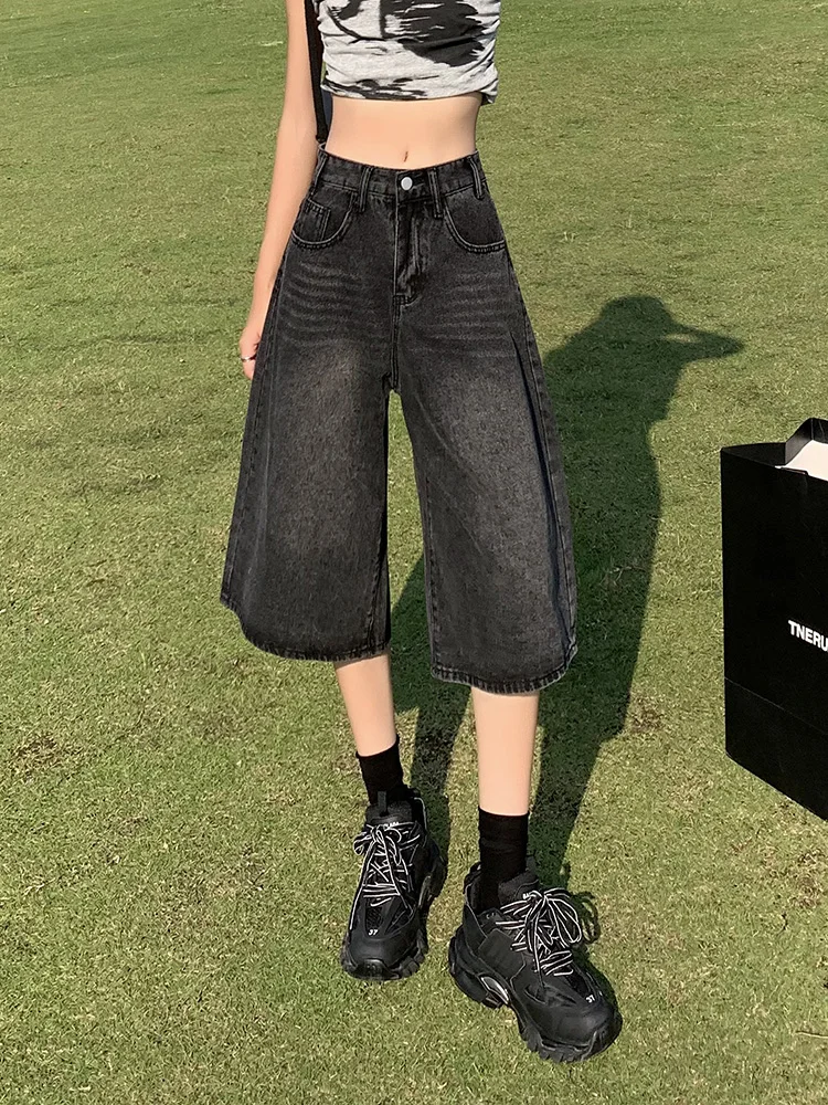 

Джинсы для девочек, японская винтажная одежда, с низкой посадкой, Waistedster Y2K, 2000-х годов, женская одежда в стиле ретро, джинсовая мода, базовая тенденция, новинка, популярная