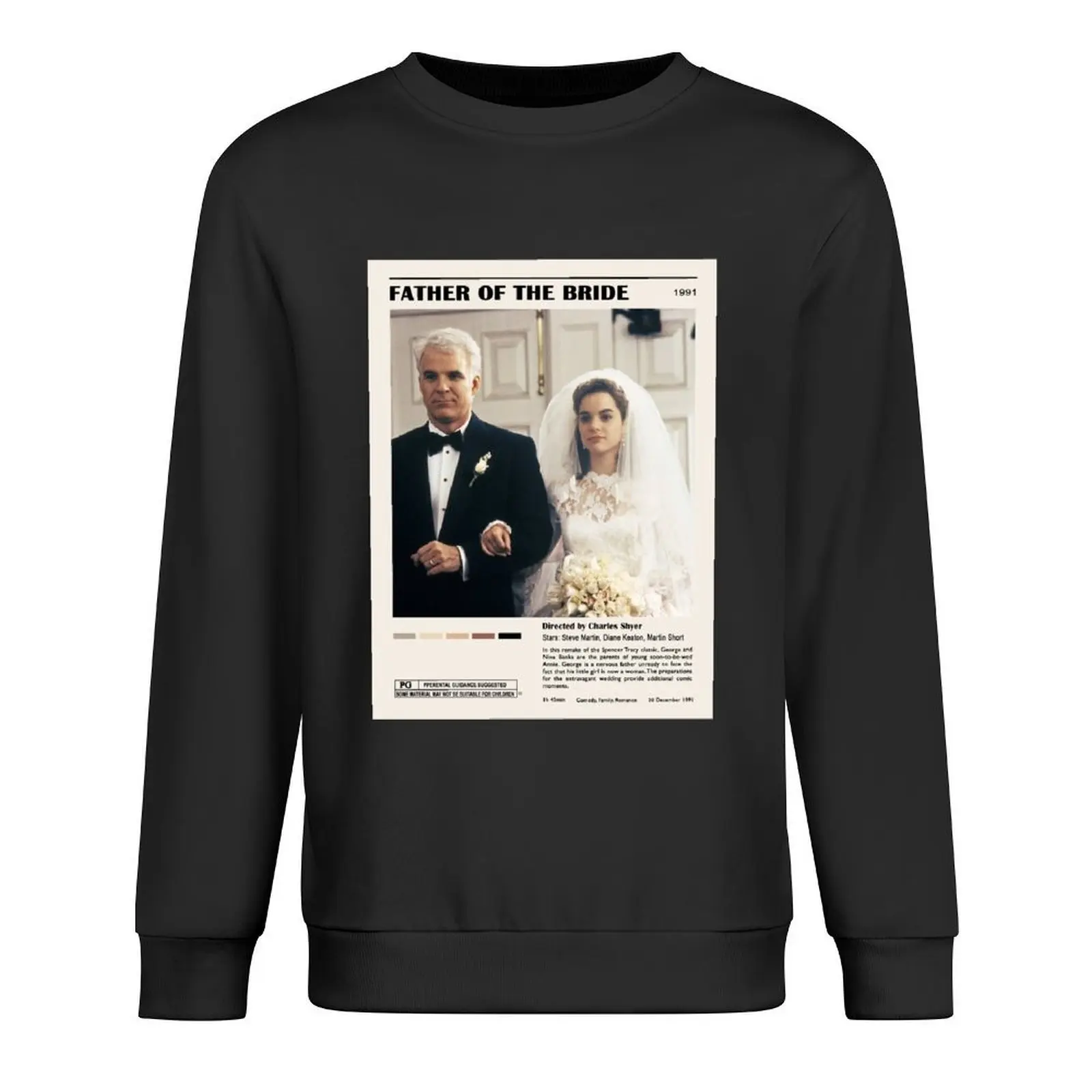 

Father of the Bride Poster Pullover men's autumn clothes winter clothes men's coat mens clothes oversize sweatshirt