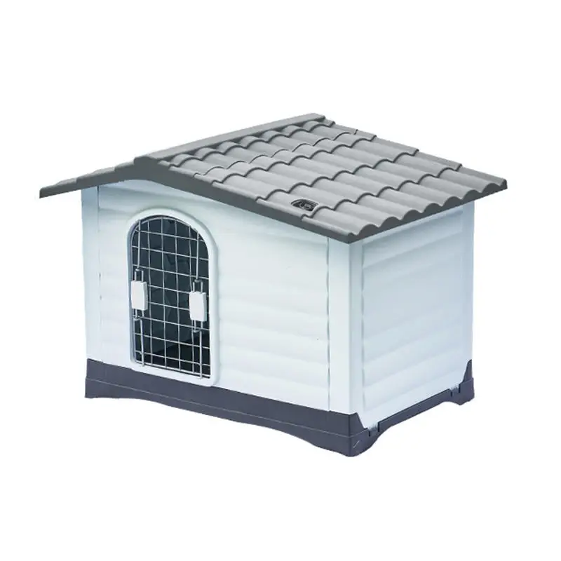 Hot Selling PP Plastic Luxury Waterproof Pet Cages Carriers Waterproof Houses Modern Design Warm Comfortable Dog House Outdoor