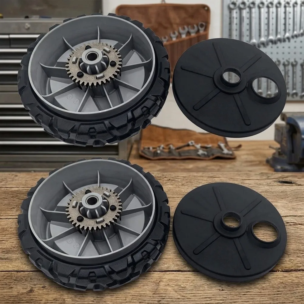 Yard Mowing for Lawn Maintenance Lawn Mower Wheels Inner Dust Covers For Mower Walk-behind Parts Replaces Part 593198101