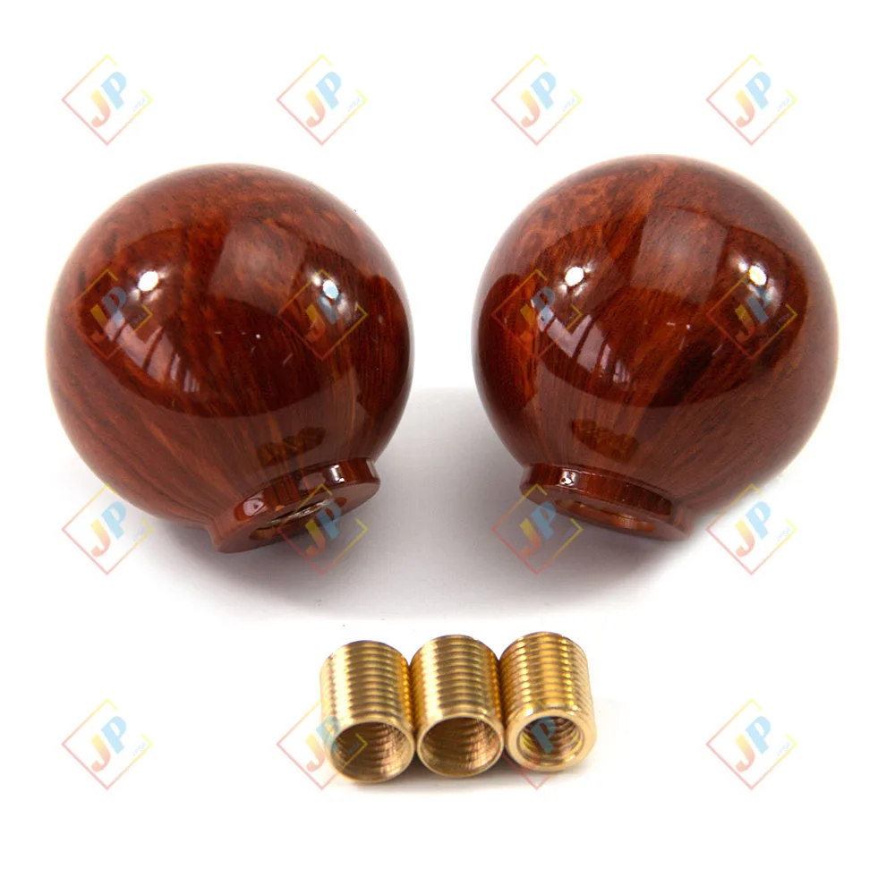 JDM Car Shift Knob Peach Wood Color Manual Transmission Automatic Shift Knob Shift Lever For Universal