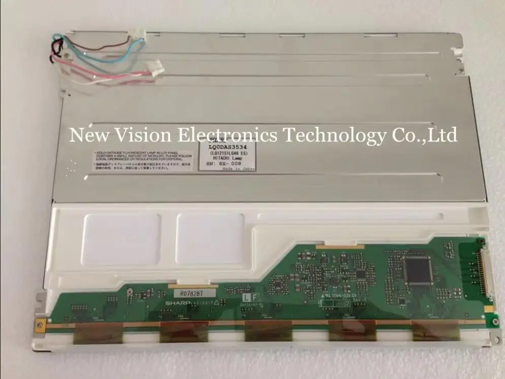 

LQ121S1LG46 LQ0DAS3534 Original 12.1 inch 800*600 LCD Display Screen for Industrial Equipment