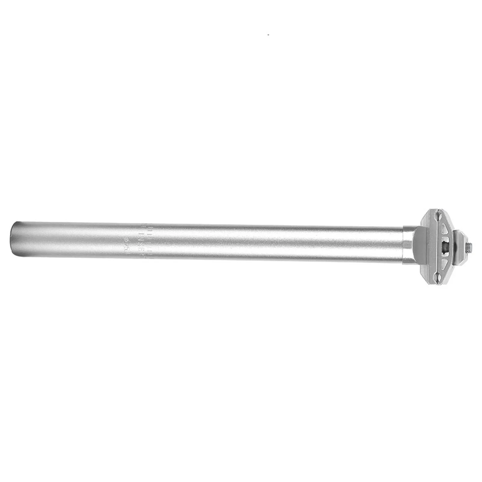 

25.4*300MM Mountain Road Bike Shockproof Bicycle Saddle Seat Post Tube Seatpost(Silver)