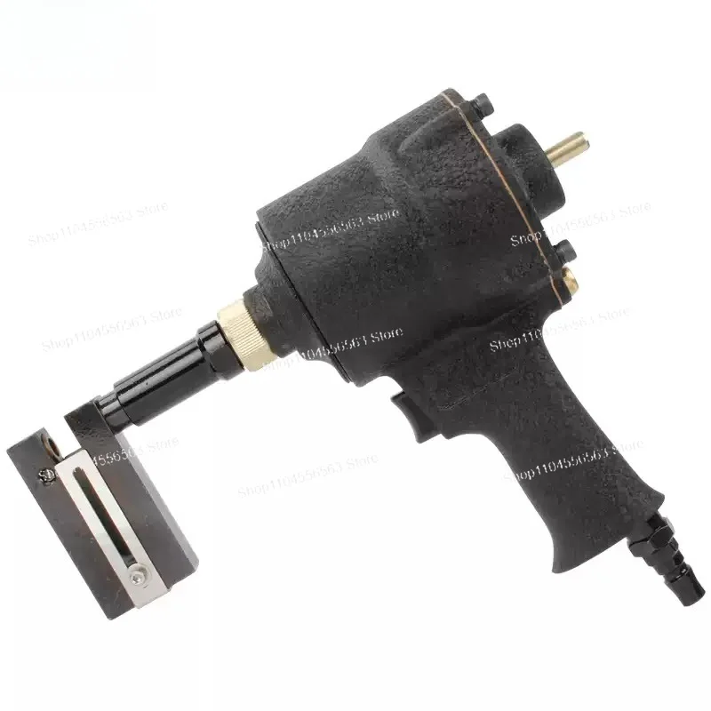 8KGF Industrial Pneumatic Punch Gun Metal Iron Plate Round Hole Punching Stainless Steel Advertising Word Air Puncher 3.2-8MM