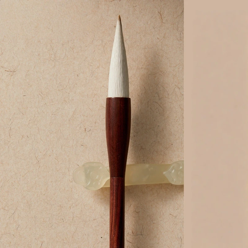 Mixed Hair Calligraphy Brush for Seal Script Clerical Script Middle Regular Script Beginner Adult Professional Level Soft Brush