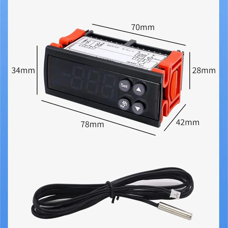 Умный регулятор температуры ECS6011/ECS16, подходит для теплиц и холодильных камер