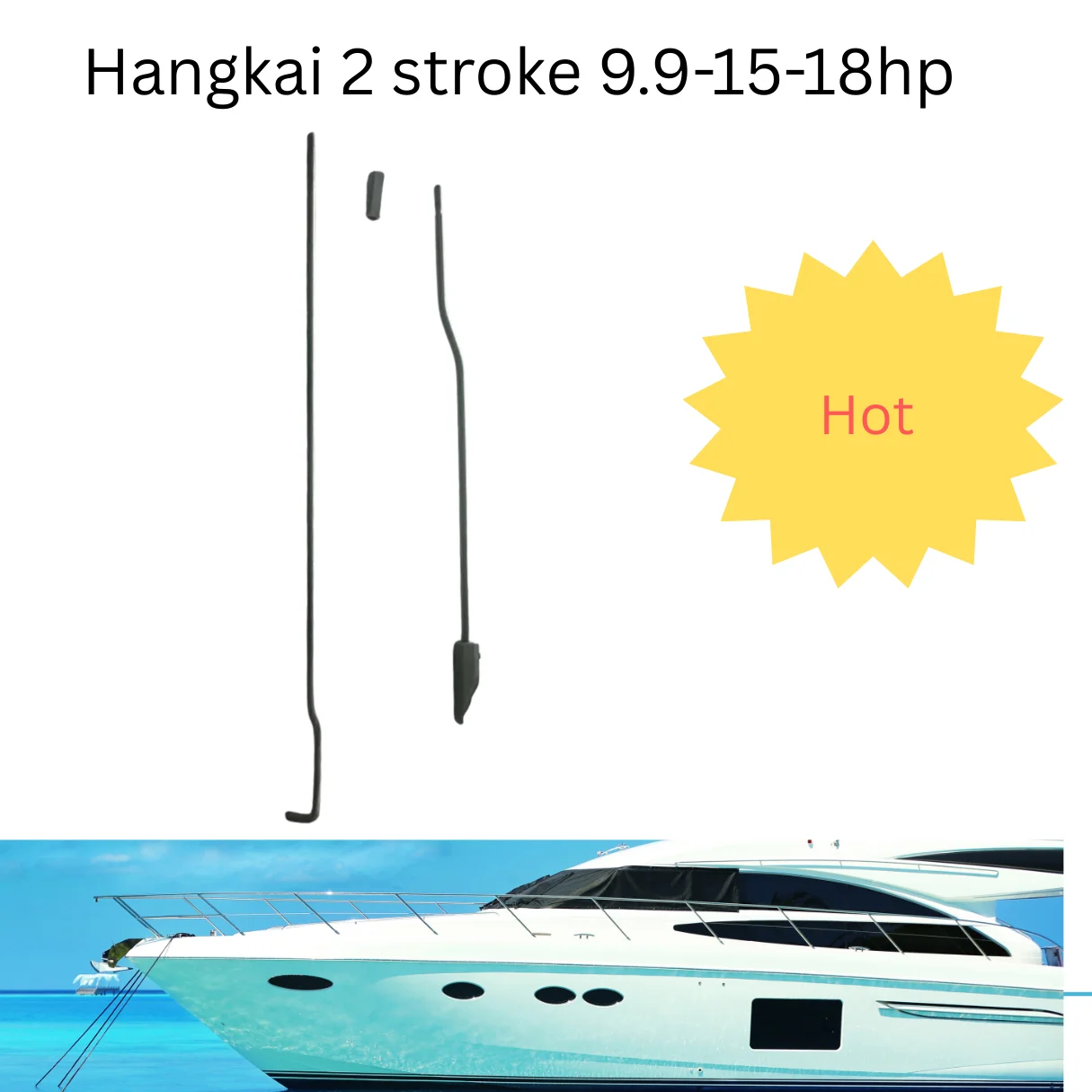 

Деталь подвесного мотора, гайка втулки стержня уровня переключения передач для Hangkai 2-тактного двигателя 9,9-15-18 л.с. аксессуары для электронного лодочного двигателя