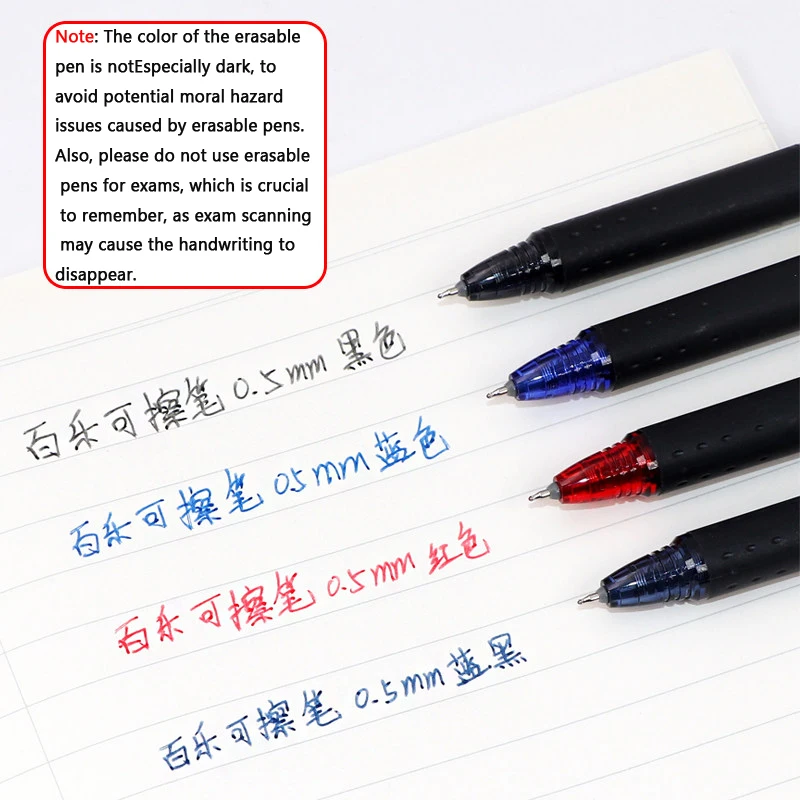 Pilot Frixion BLRT-FRP5 Erasable Gel Pen,0.5mm Retractable FriXion Ball Knock,Thermal Erasable Ink Pen for Note,Planner,Homework view 6