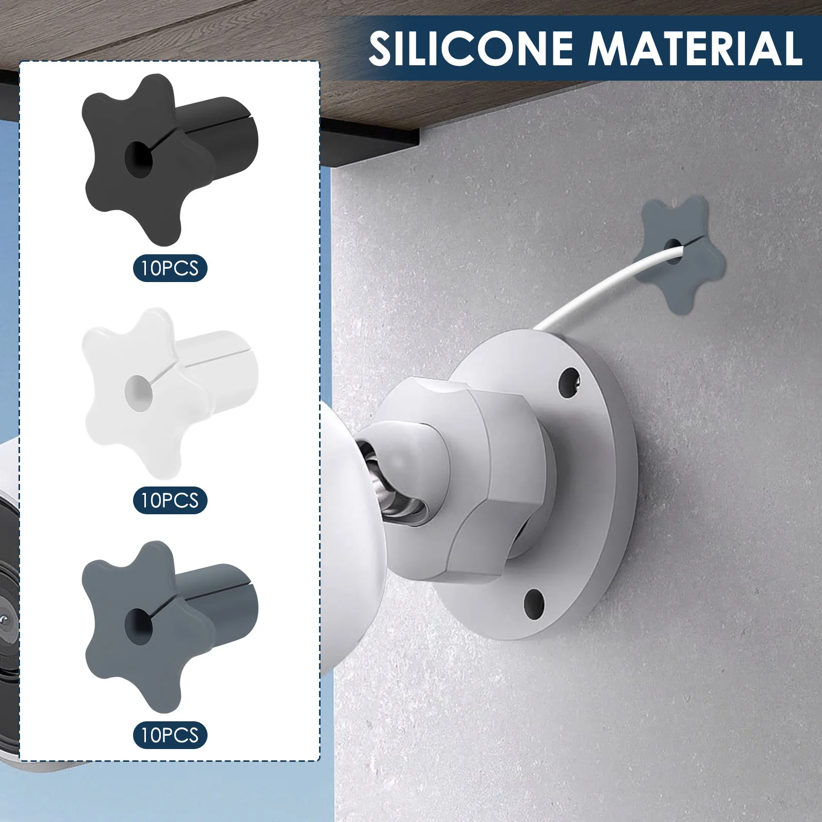 Silicone Cable Protective Sleeve Routing Kit for Starlink 1-Inch Wall Hole Smart Space-saving Network Equipment Accessories