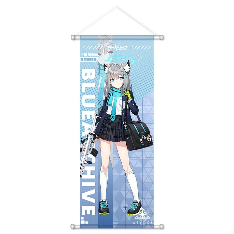 VIKAMA Cute Ice Skating Girl Snow Wall Scroll, 6 Designs, Wall Decor for Bedroom Living Room Dorm view 4