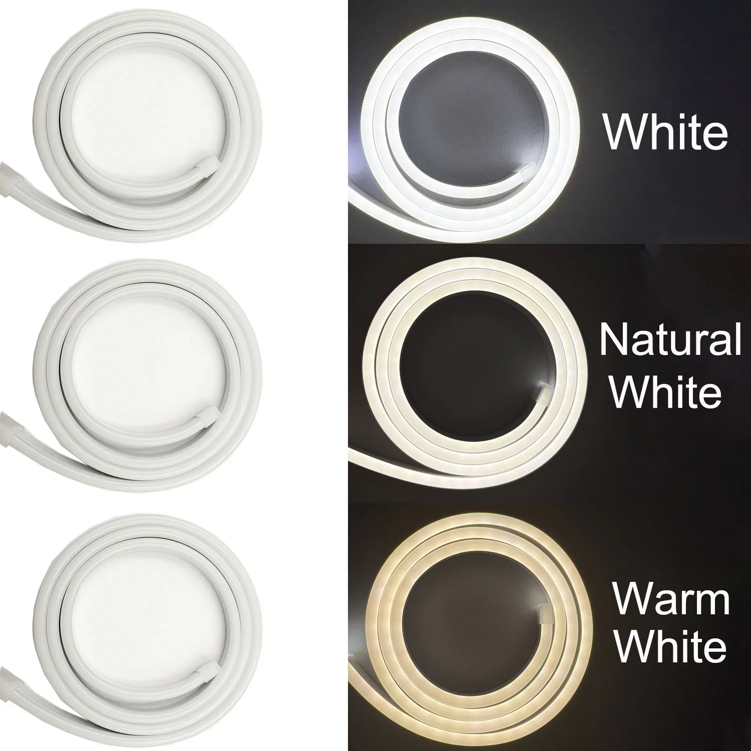 DC5V Neon Led Strip Light 2835 120Leds/M 6mm Narrow Rope Flex Tape Silicon Tube Bar Waterproof DIY Sign Red Green Blue Yellow