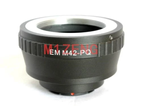 Anillo adaptador m42-pq para lentes con montura M42 de 42 mm a cámaras sin espejo Pentax con montura Q P/Q PQ Q10 Q7 Q-S1