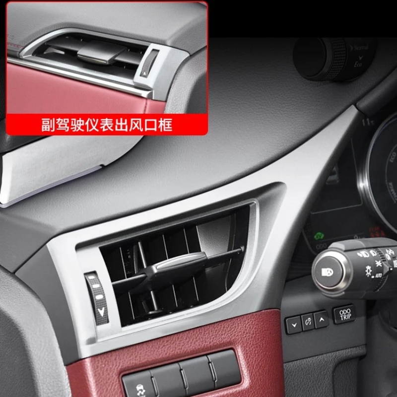 

Для Lexus ES200/260/300h приборная декоративная рамка для воздуховыпускного отверстия матовая серебряная внутренняя модификация аксессуары