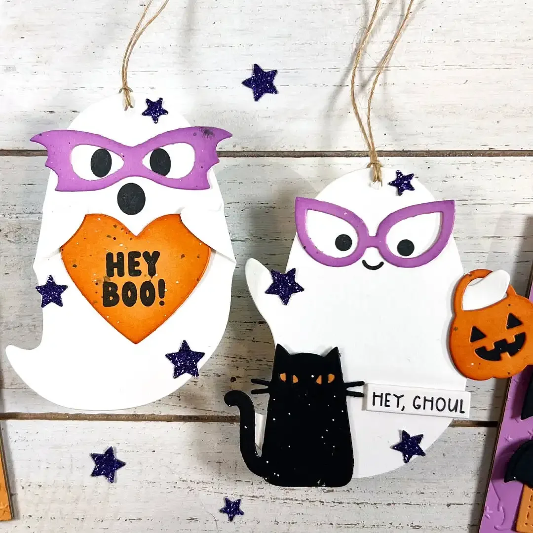 Halloween 2026 Collection Witch Hats Haunting House Metal Cutting Dies Clear Stamps Stencil Hot Foil For DIY Scrapbook Paper