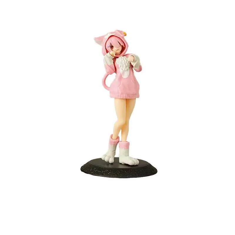 New model  Anime Rem Emilia Cat RE: Living From Scratch In Another World, Characters In Different Colors, Static Toys, Gifts view 4
