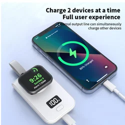 Portable Charger for Apple Watch,Wireless Magnetic iWatch Charger Travel Keychain Accessories Smart Watch Charger