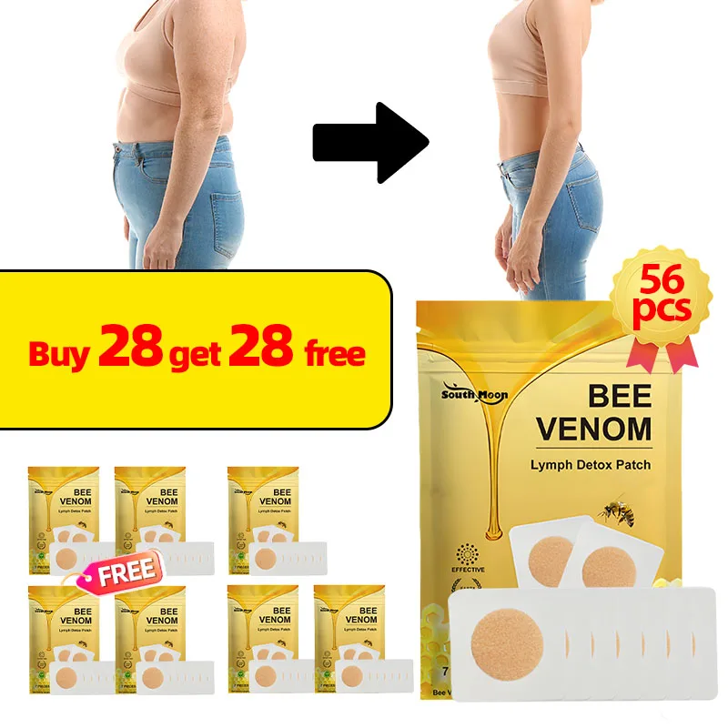 48Pcs Slimming Bee Venom Patch Weight Loss Products Natural Herbs Navel Sticker Body Shaping Patches Fast Burning Weight Product