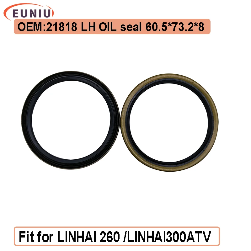 

Seal Sleeve/Oil Sealant Front Shock Suit For LINHAI 260 /LINHAI300ATV Code 21818 Size 60.5X73.2X8