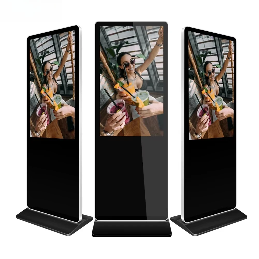 Free Standing Interactive IR and Capacitive Touch Screen Kiosk With Android and Win System