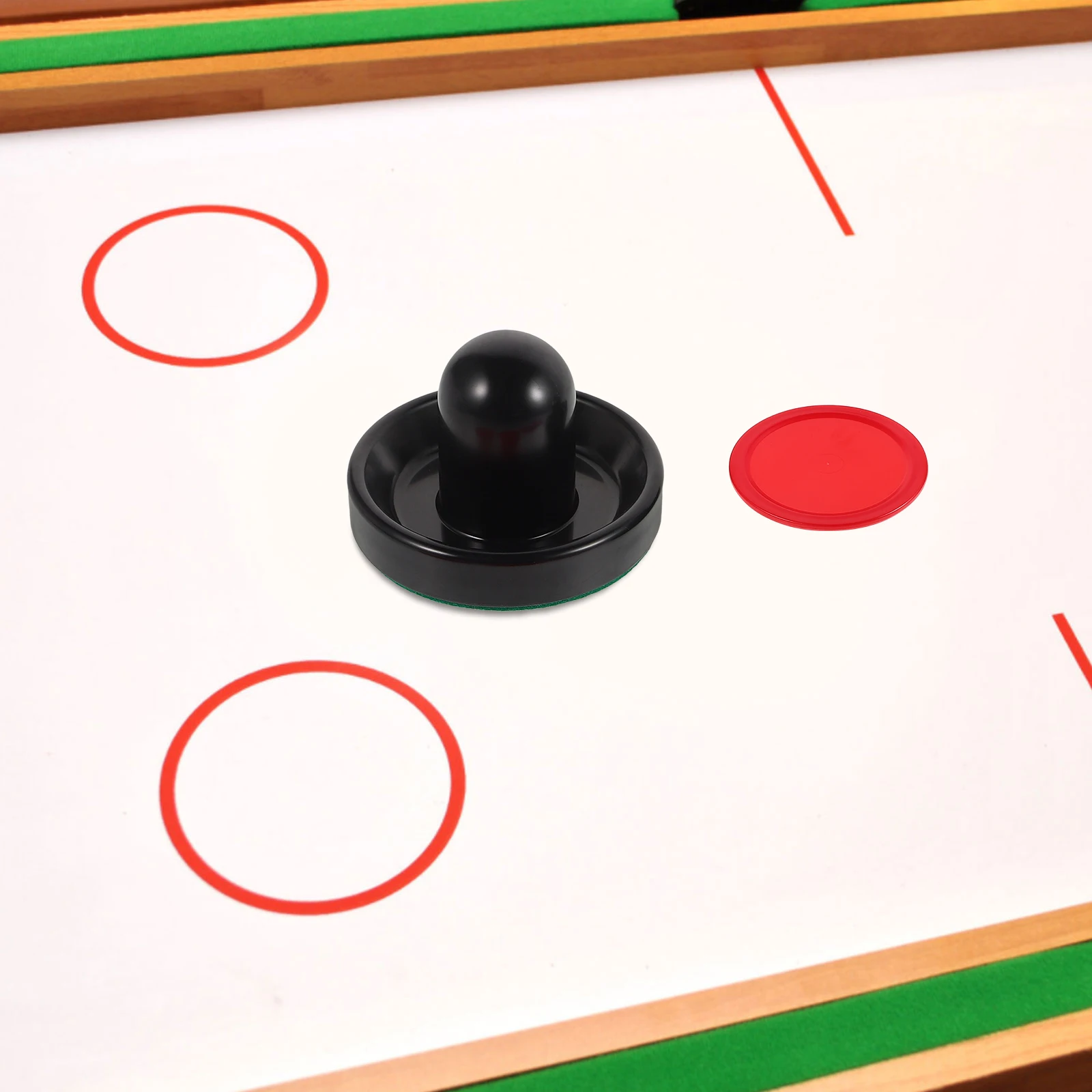 

Air Hockey Pushers and Pucks Game Table Accessories Smooth Striker Replacement Parts for Family Indoor Hockey Equipment
