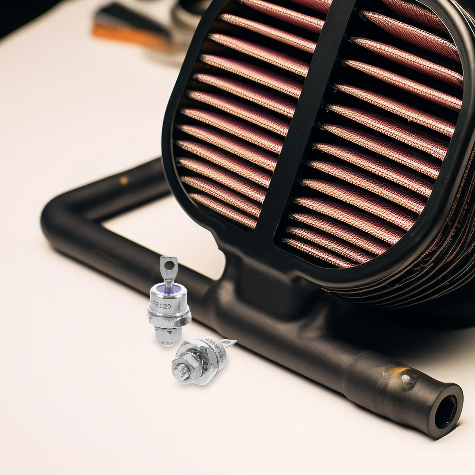 

2 шт. Диоды-выпрямители спиральные, высокотоковые, стабильные, для зарядки аккумуляторов, преобразователей, с креплением на шпильке, 40HF120