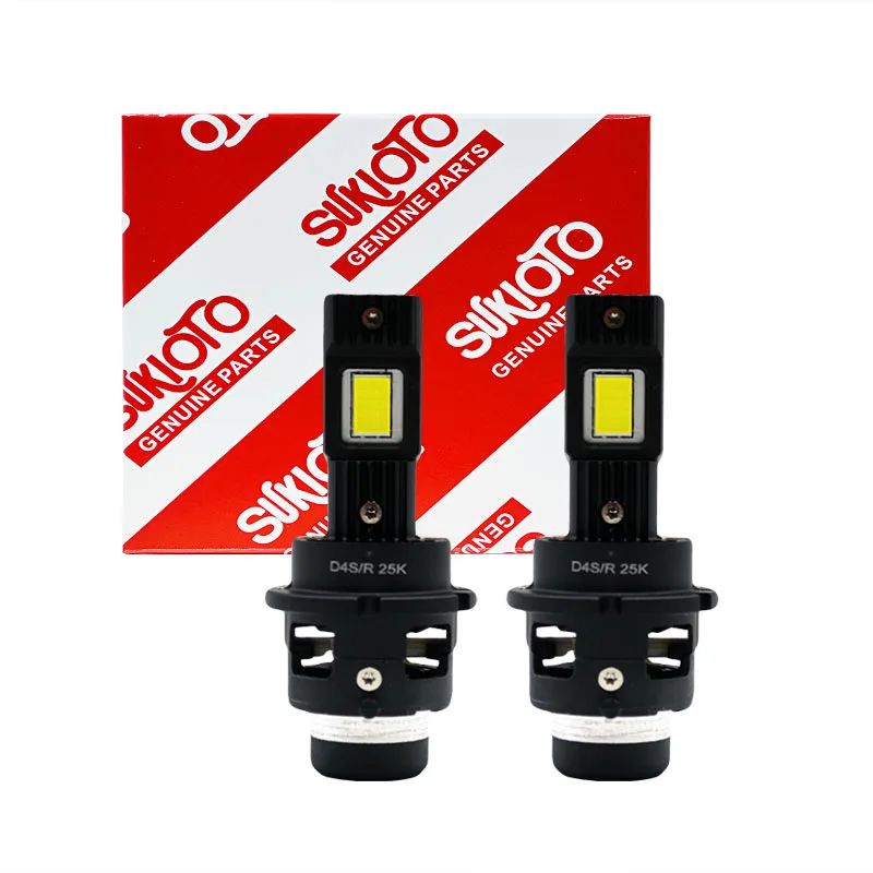 2026 SUKIOTO No Error Canbus D2S LED D4S Car Headlight Lamp D4R