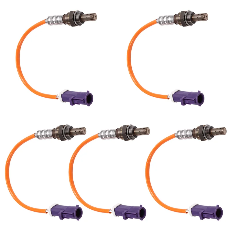 Sp-5Pcs AE81-9G444-BC AE819G444BC Sensor de oxigênio para Ford Fiesta Mk6 gasolina 1.25