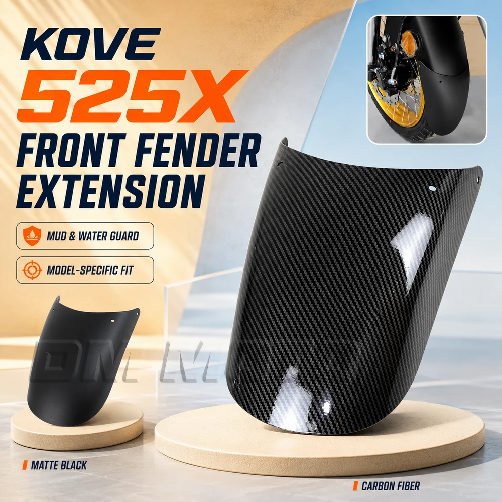 FIT FOR KOVE 525X X525 Modified Lengthened Widened Front Mud‑Guard
