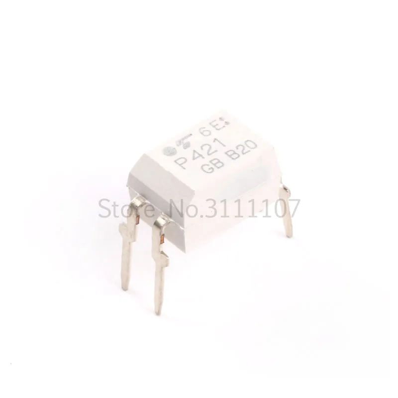 TLP421GR DIP-4 Isolator Optik Chip-Transistor Photooutput 10 Buah/Lot