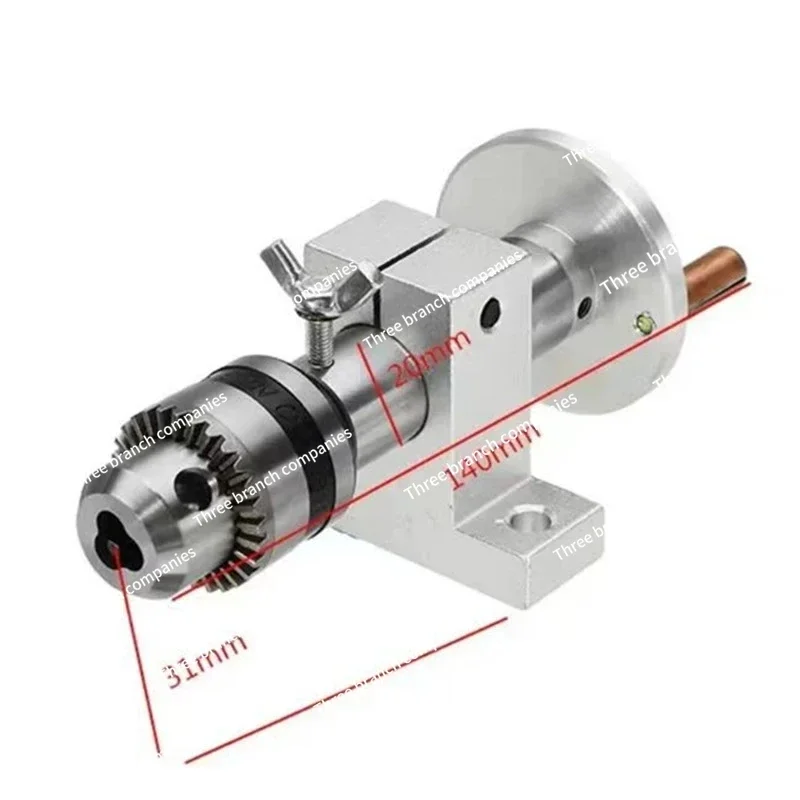 

DIY woodworking lathe tailstock thimble miniature bead lathe accessories drill chuck plum blossom rotary