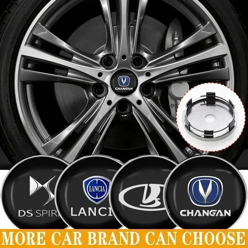 Car Wheel Hub Center Caps Rims Car Series Auto Rims Wheels Cover For Hyundai Aslan HB20 i20 i30 i40 ix20 Parisi BAYON KONA NEXO