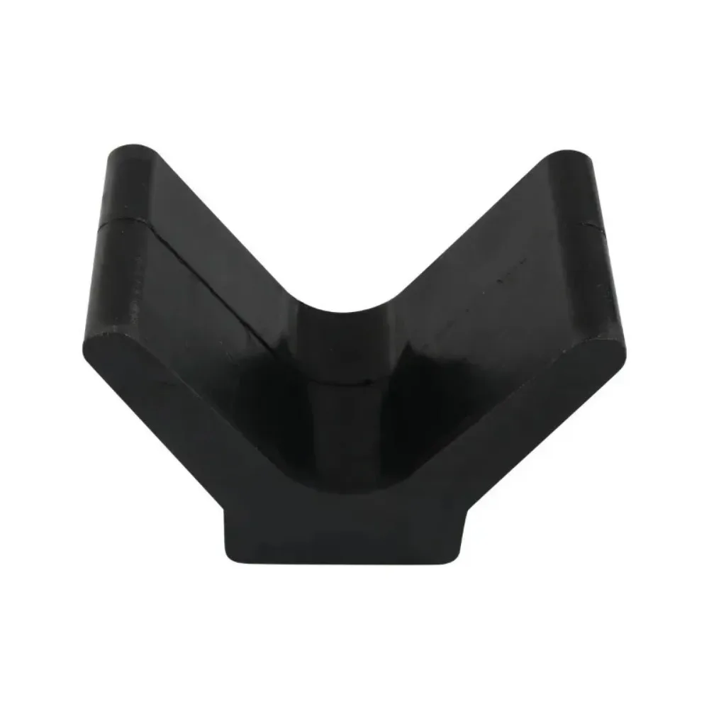 

2 Inch Width 3 Inch New for V-Span V-Style Boat Trailer Bow Stop Block Trailer Rubber Bow Stop Non Marking Mounting Hole