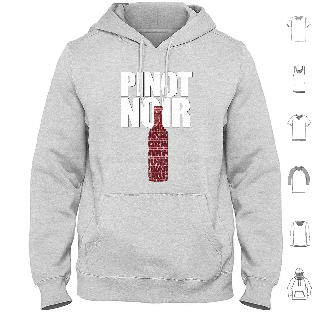 ¡Pinot Noir! Sudadera con capucha de algodón de manga larga Pinot irrompible caridad Kimmy Schmidt irrompible Kimmy Schmidt