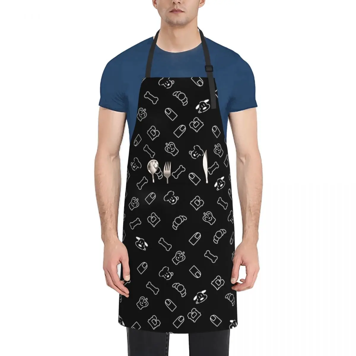 

YUBI YUBI! Korone-san new outfit Camisole pattern! Apron Waterproof Bib For Kitchen Apron