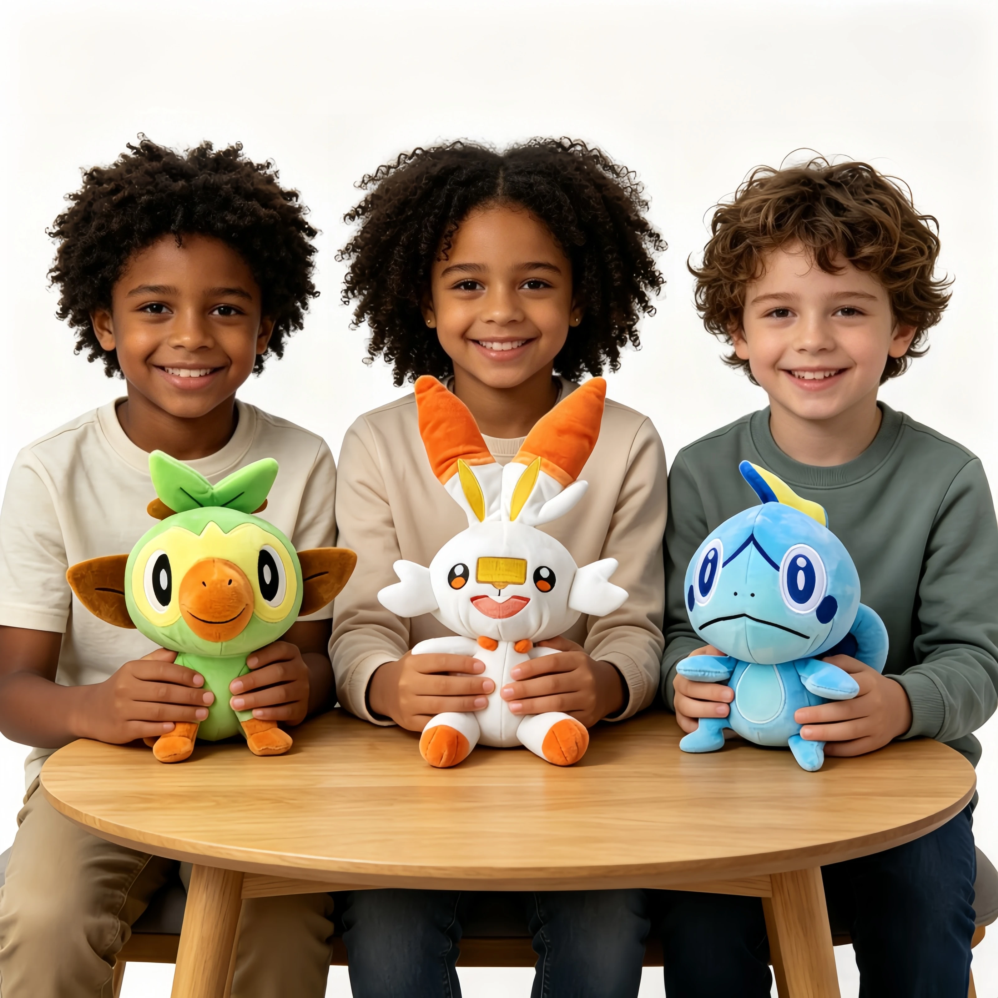 Pokemon Sword&Shield Plüschtiere Grookey Scorbunny Sobble Stoffpuppe Dynamax Eevee Rillaboom Cinderace Zacian Yamper Spielzeug Geschenk