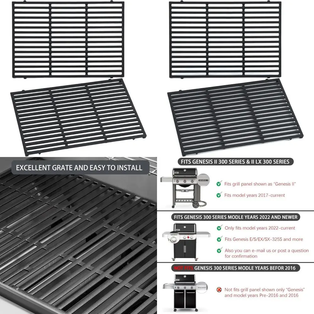 

Запасные части для гриля Weber Genesis II 300 серии — совместимы с E-310, E-315, E-325, E-330, E-335, S-310, S-335, S-345, SE